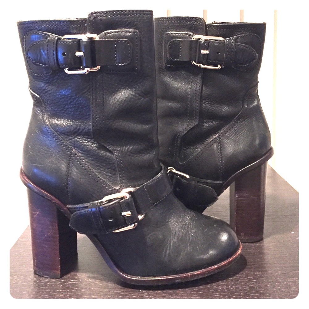 Theory Leather Boots